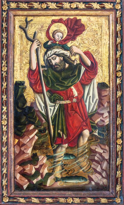 Der heilige Christophorus von Unbekannt Unbekannt